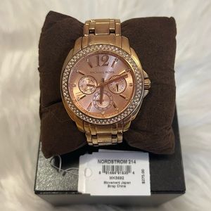 MICHAEL KORS ROSE GOLD WATCH